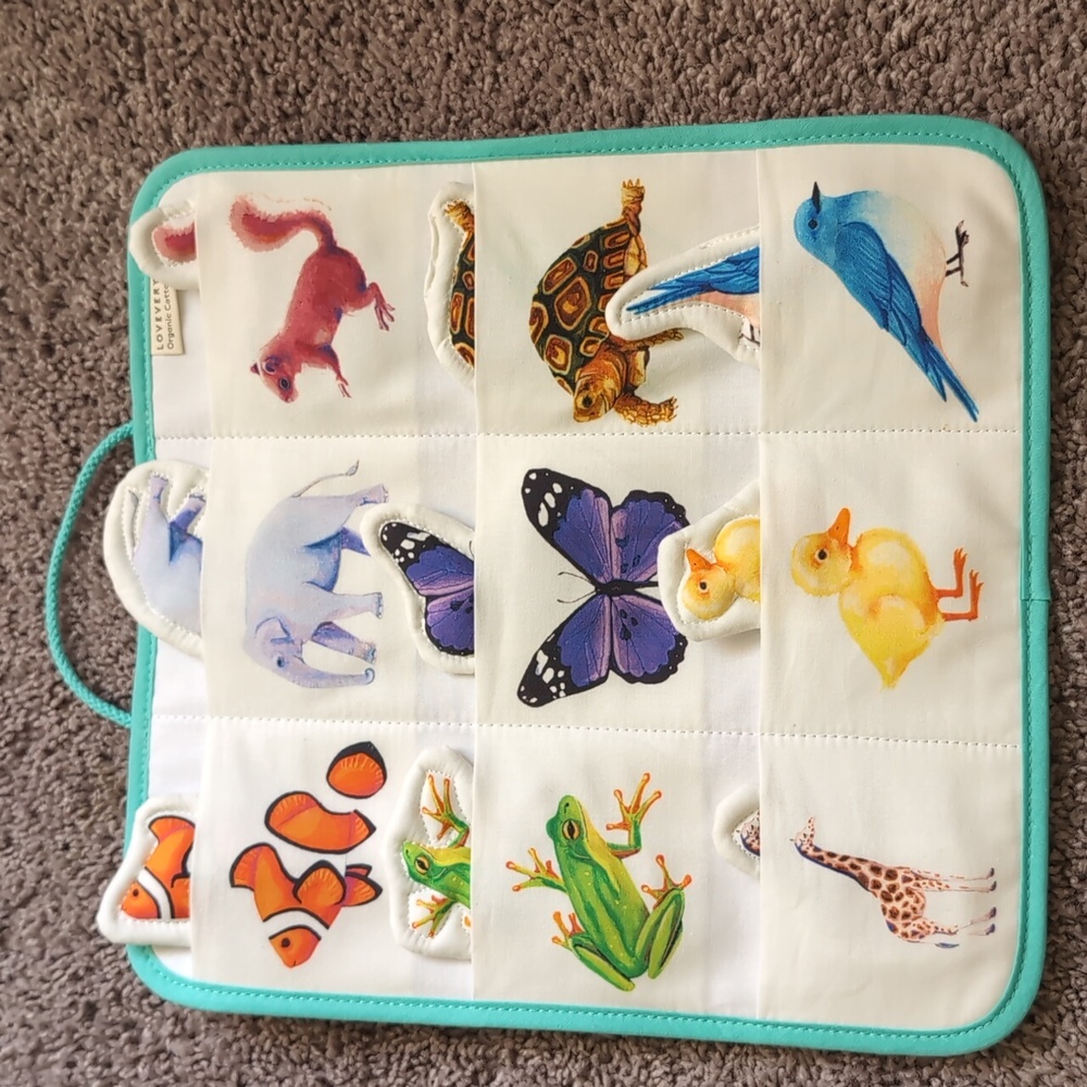 LOVEVERY Quilted Critter Pockets